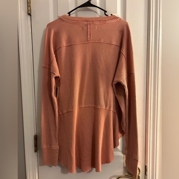 Free People Monterey Waffle Knit Top - Picture 3 of 5